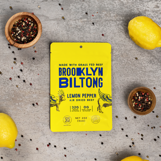 Lemon Pepper Grass-Fed Biltong