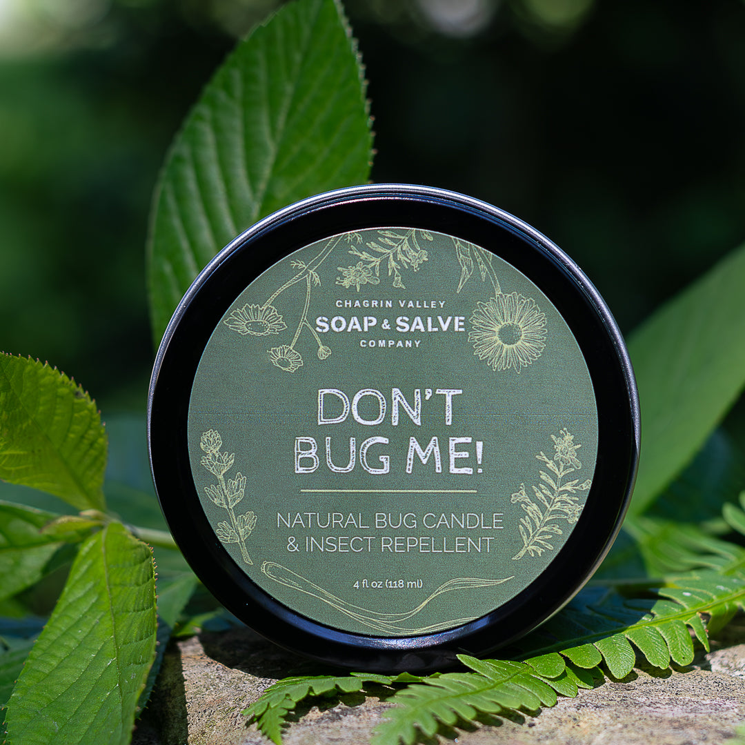 Body & Massage Candle: Don't Bug Me! Insect Repellent Candle