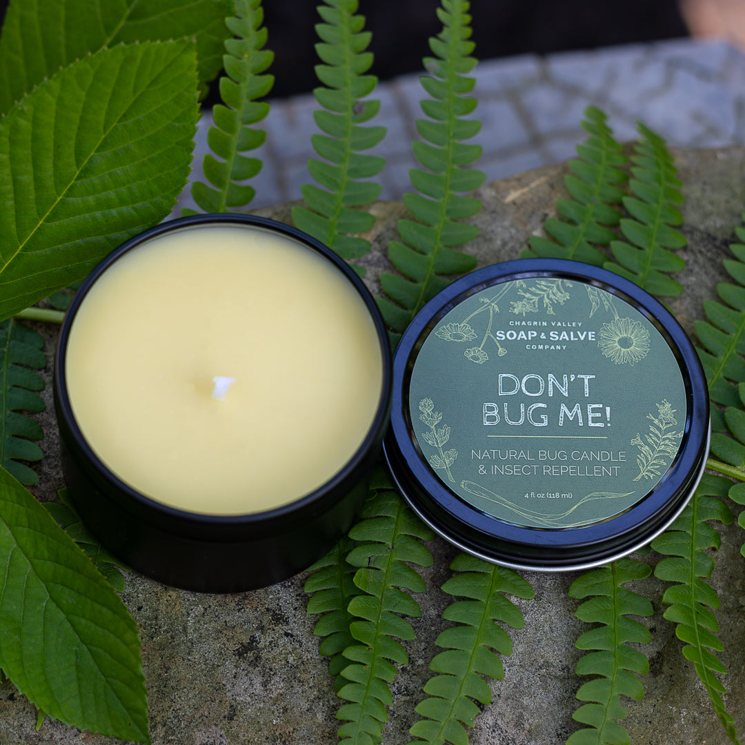 Body & Massage Candle: Don't Bug Me! Insect Repellent Candle