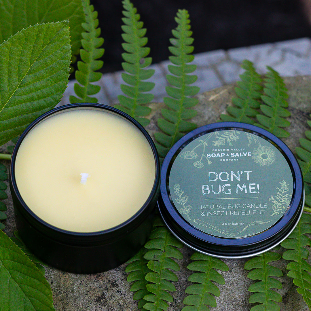 Body & Massage Candle: Don't Bug Me! Insect Repellent Candle