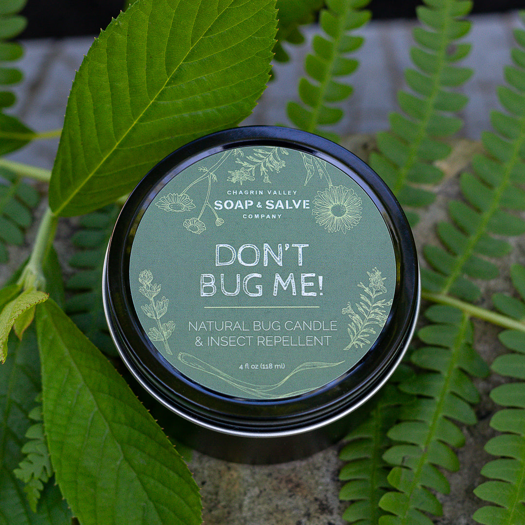 Body & Massage Candle: Don't Bug Me! Insect Repellent Candle