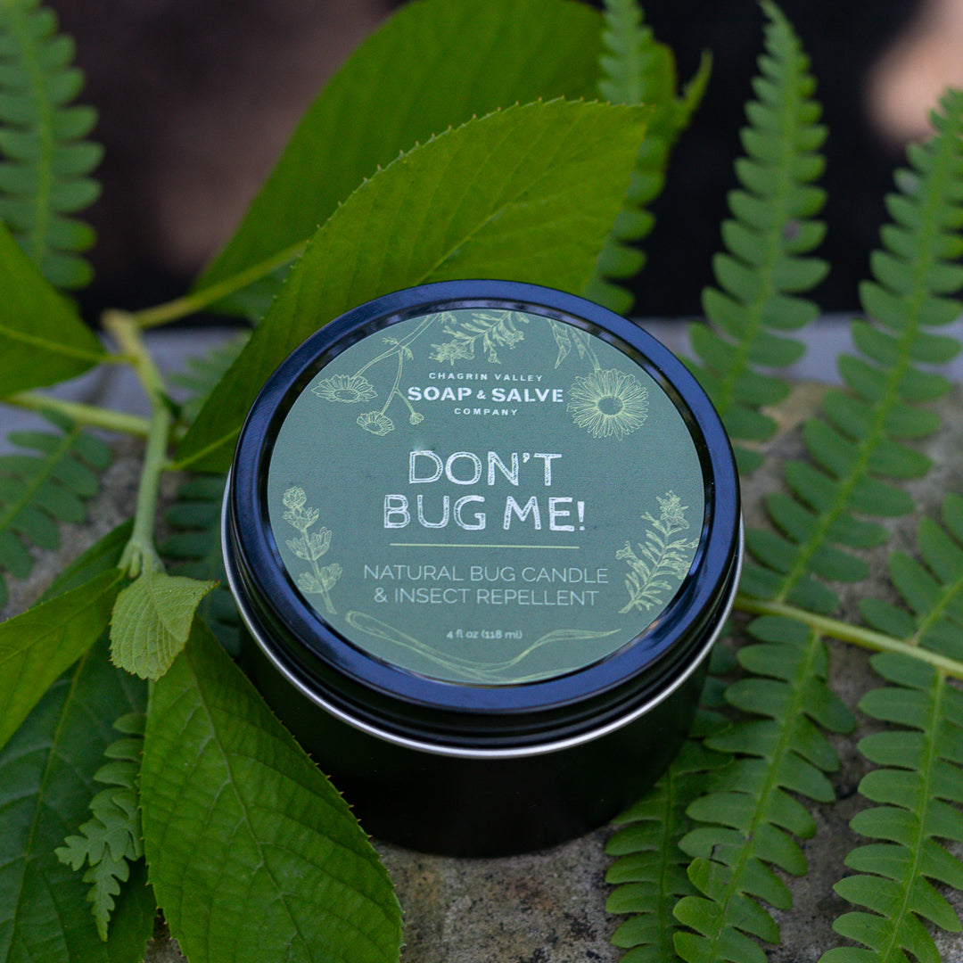 Body & Massage Candle: Don't Bug Me! Insect Repellent Candle