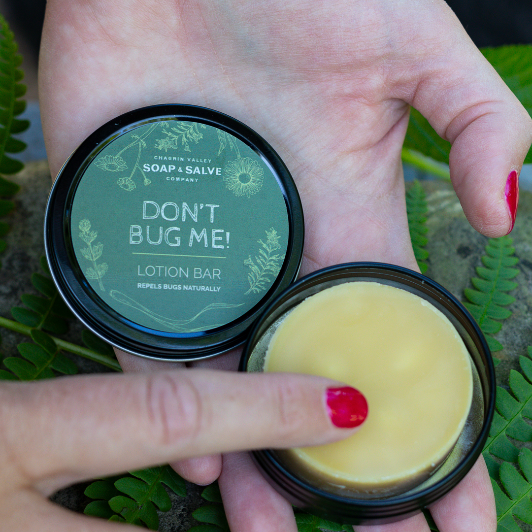 Lotion Bar: Don't Bug Me! Bug Repellent Lotion Bar