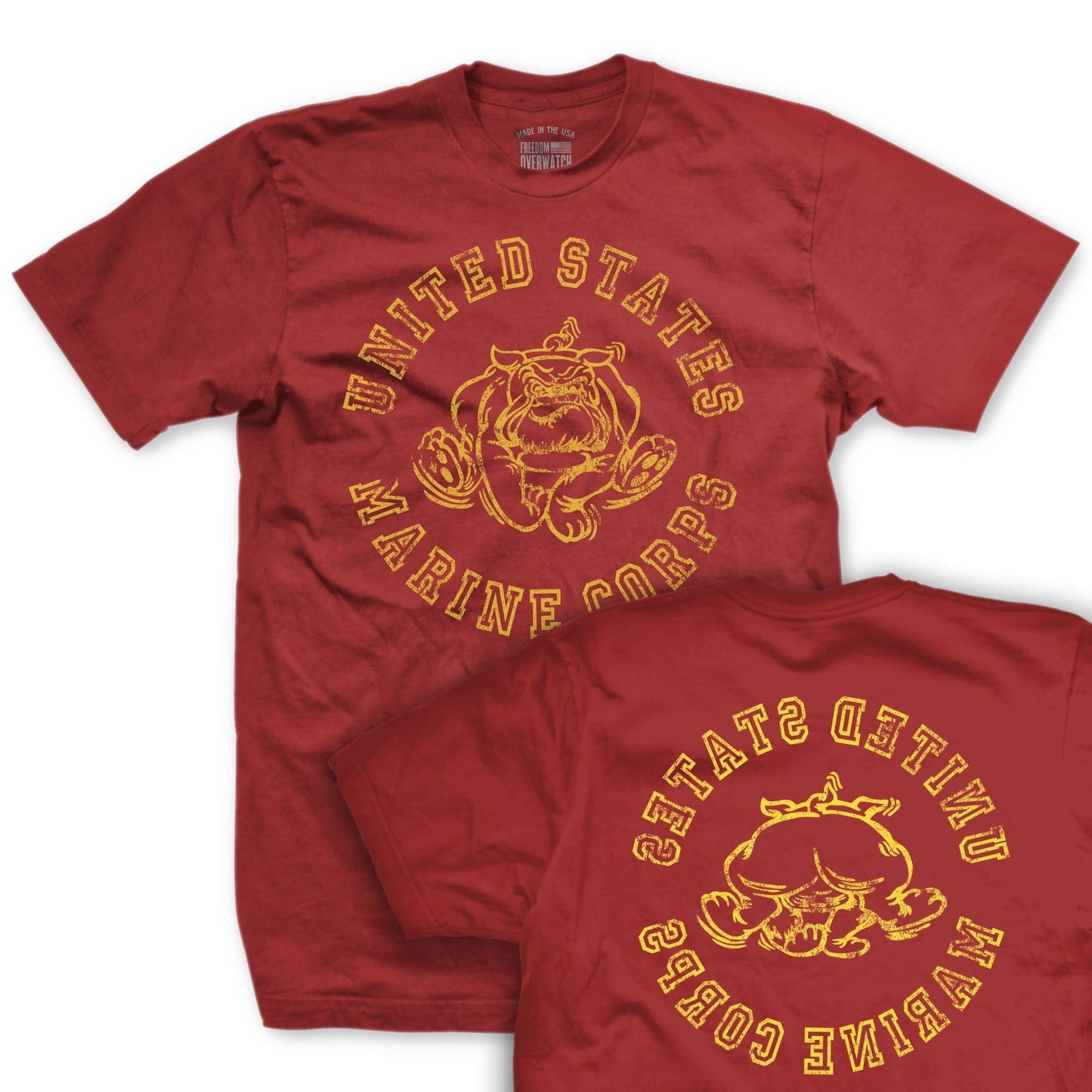 Retro USMC Bulldog T-Shirt