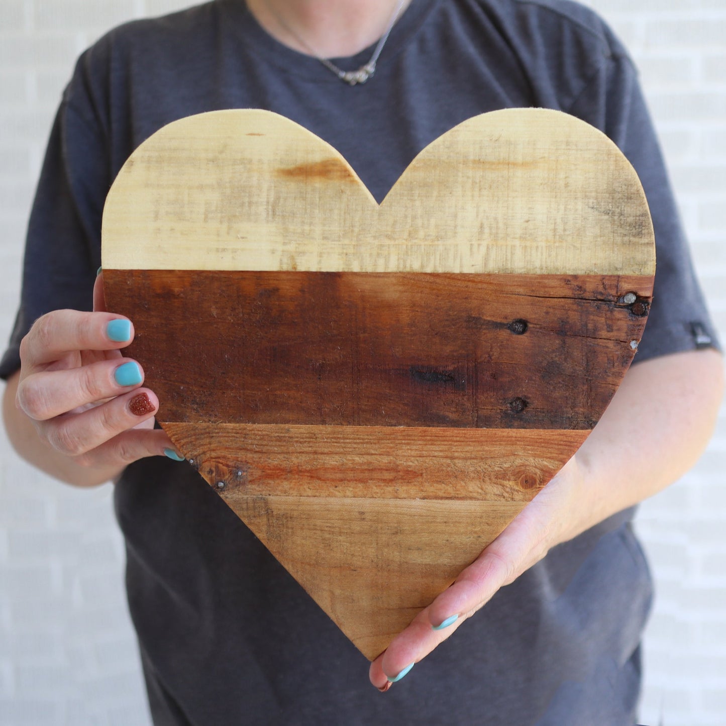 Reclaimed Pallet Wood Hearts