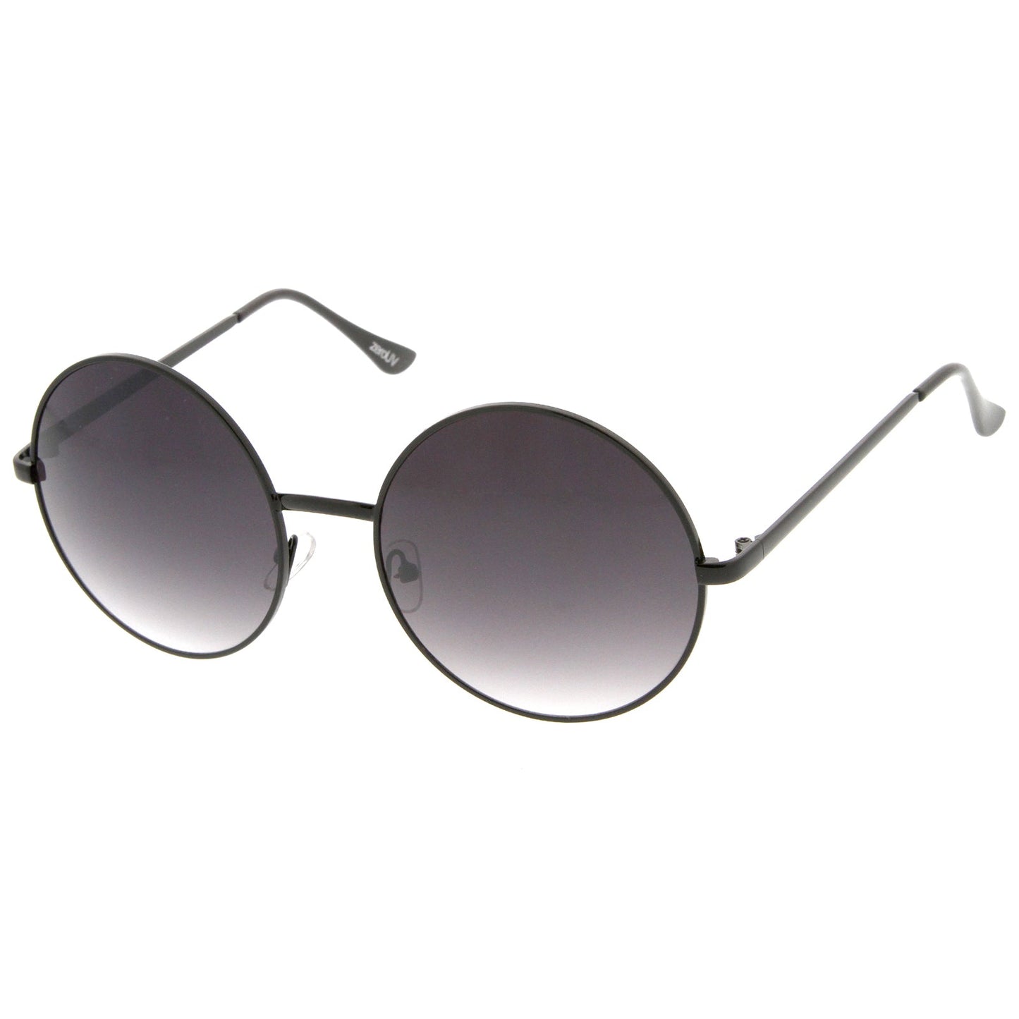 Oversize Vintage Inspired Metal Round Circle Sunglasses 8370