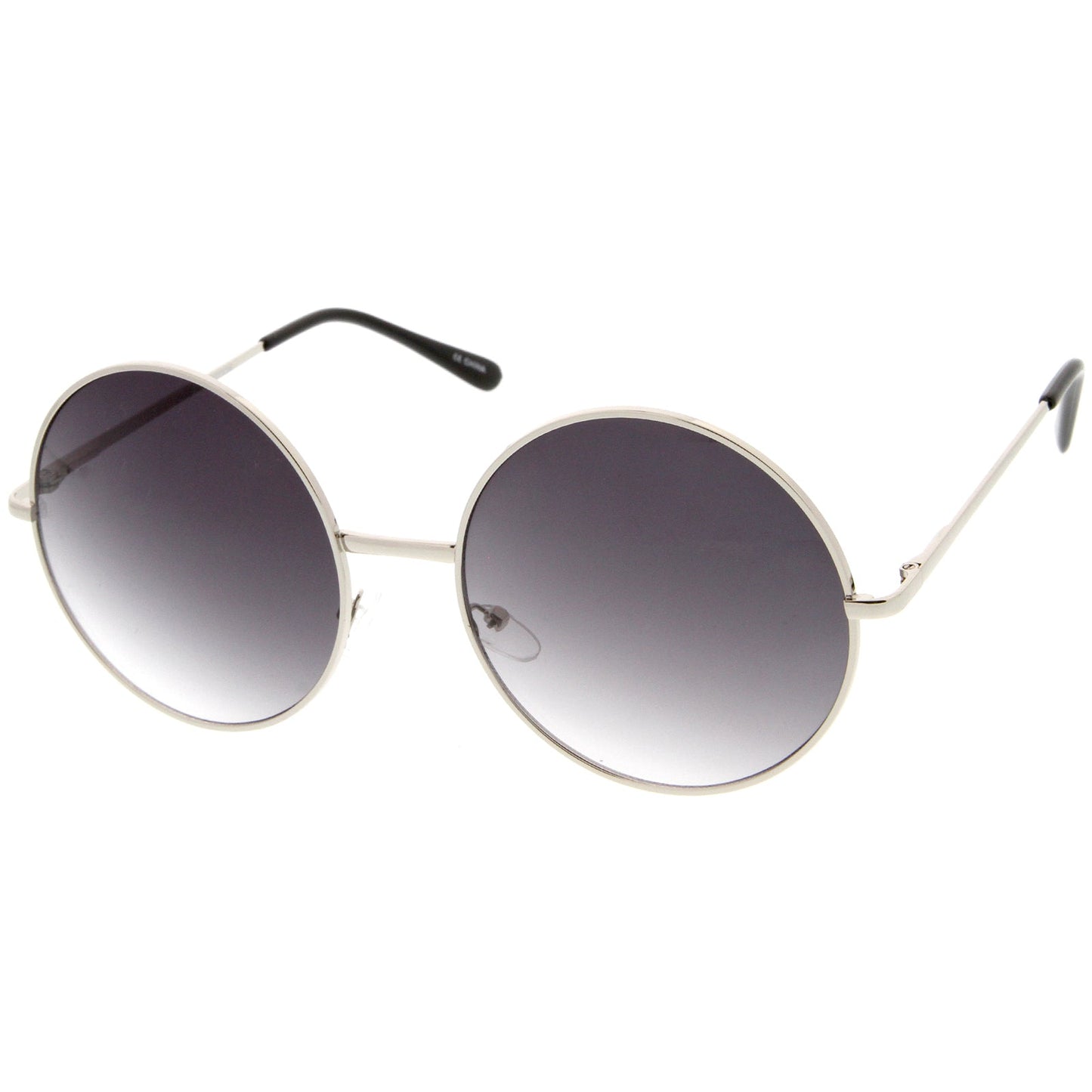 Oversize Vintage Inspired Metal Round Circle Sunglasses 8370