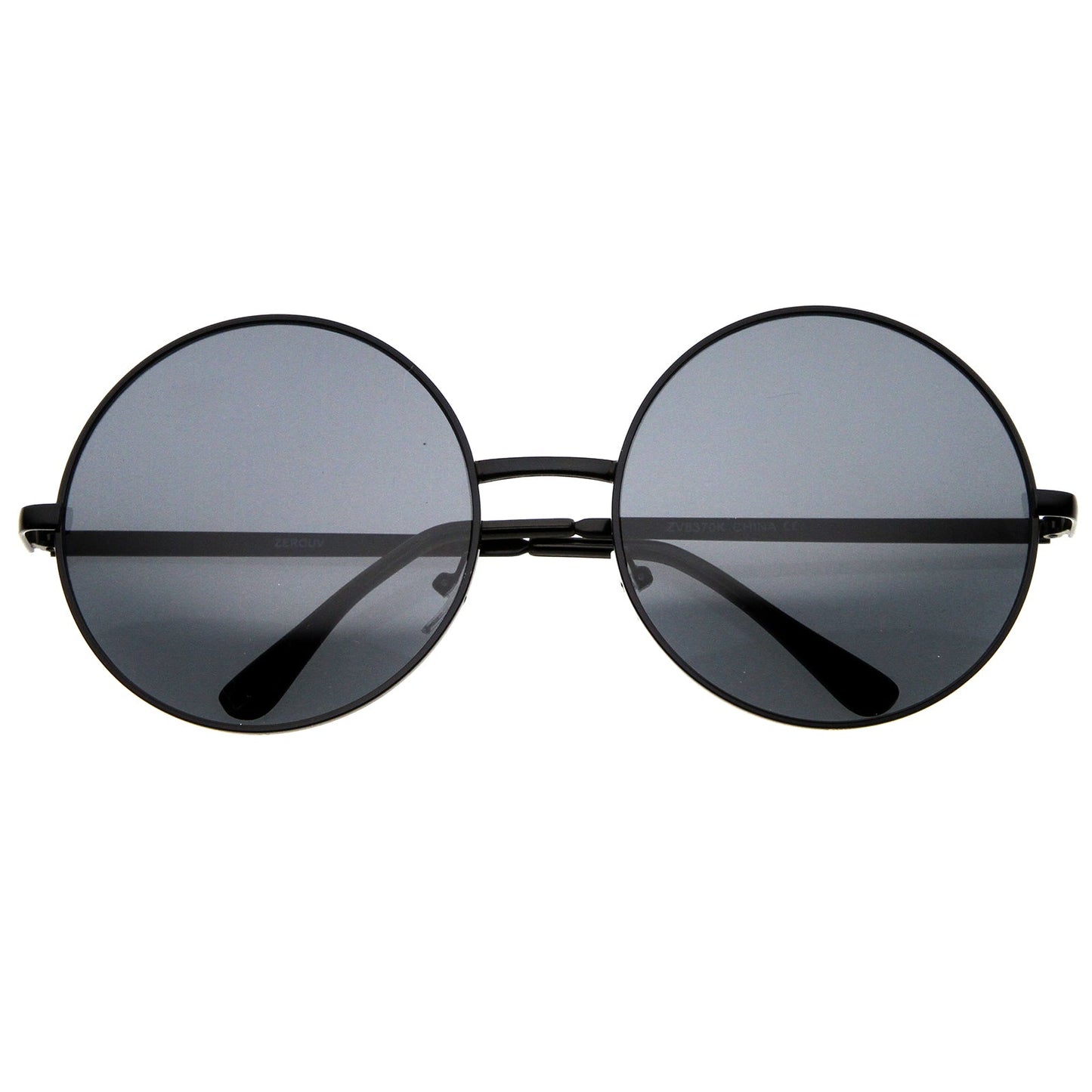 Oversize Vintage Inspired Metal Round Circle Sunglasses 8370