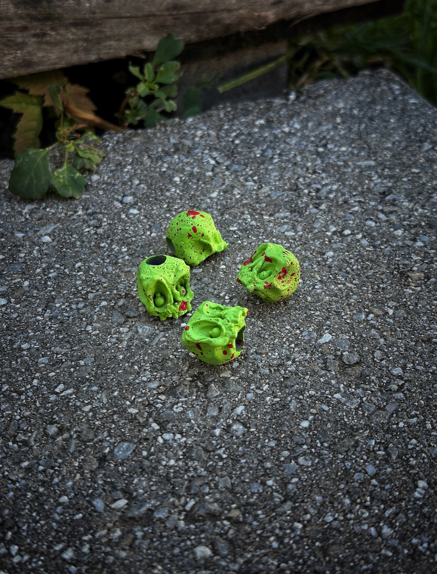 Guardian Skull Lanyard Beads