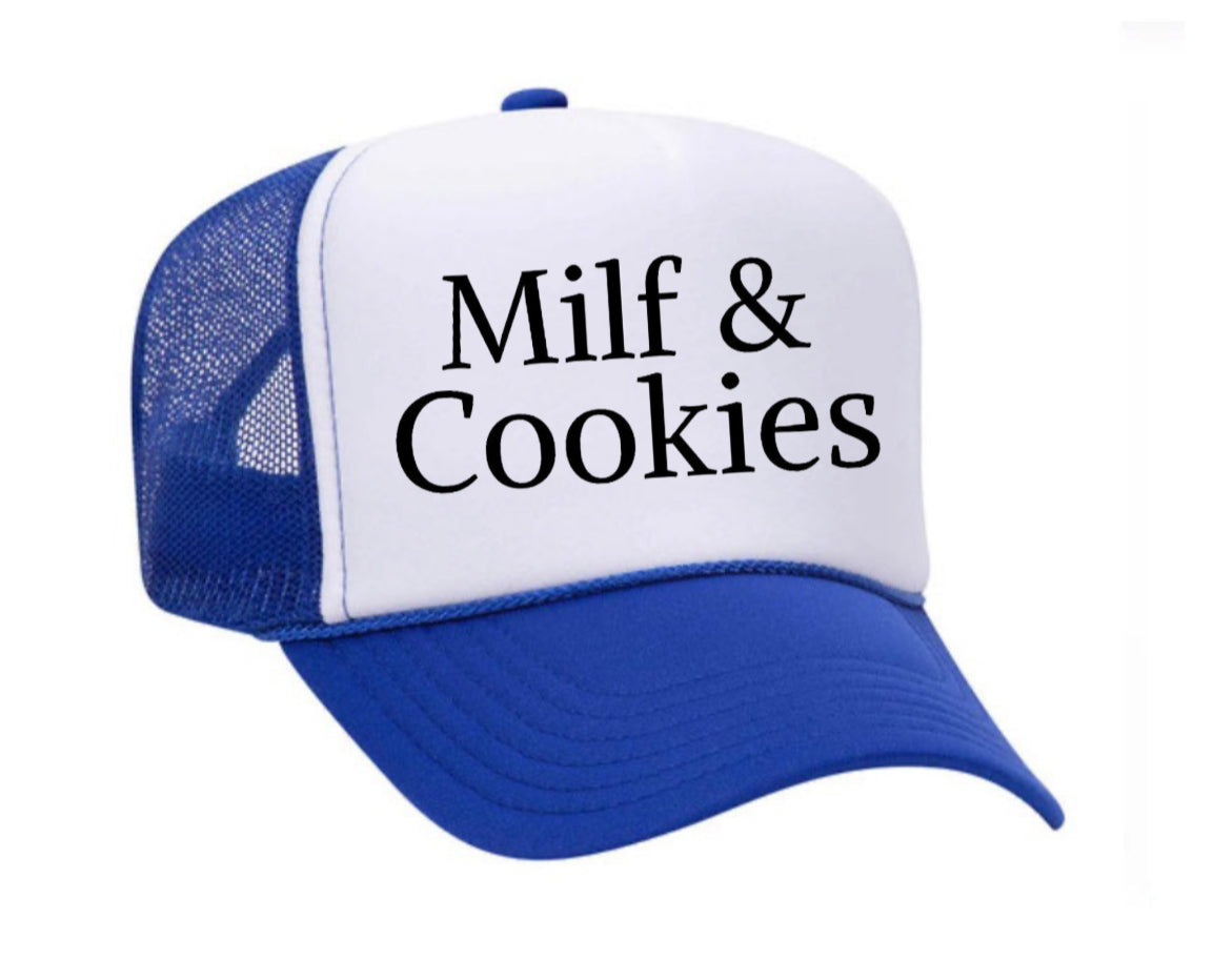 Milf & Cookies Trucker Hat