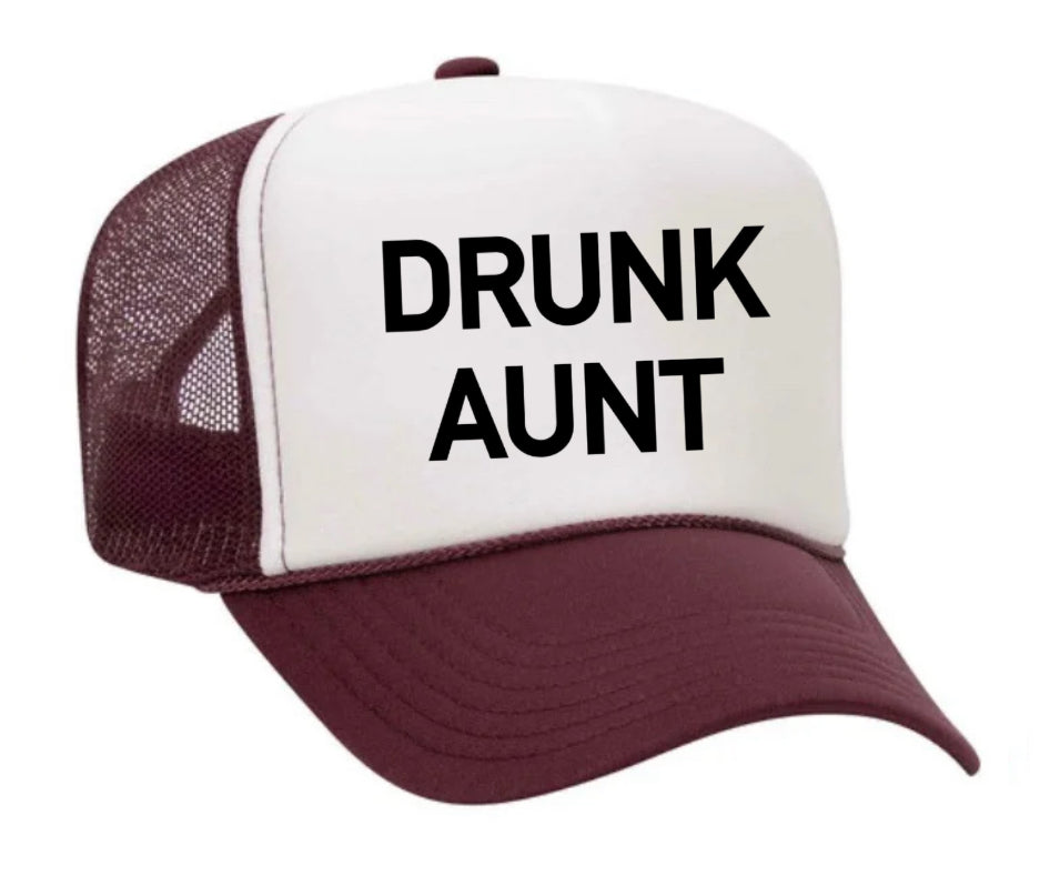 Drunk Aunt Trucker Hat