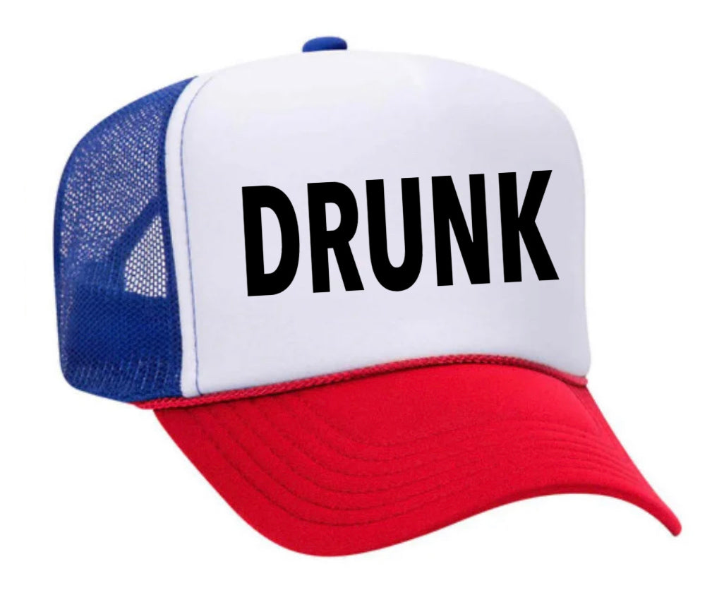 Drunk Trucker Hat