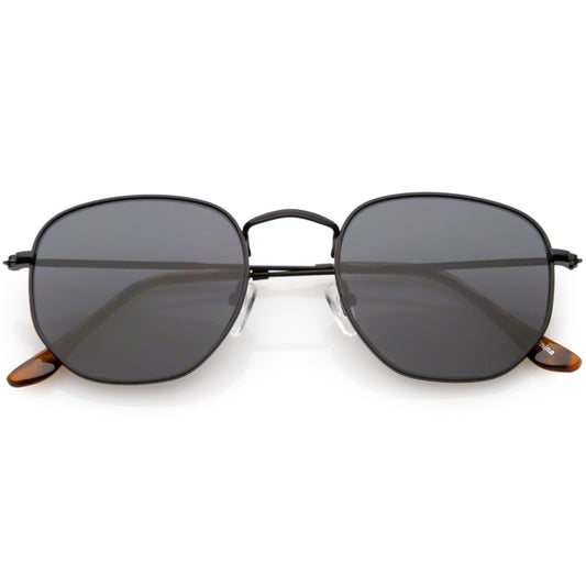 Retro Dapper Indie Modern Flat Geometric Lens Sunglasses C518