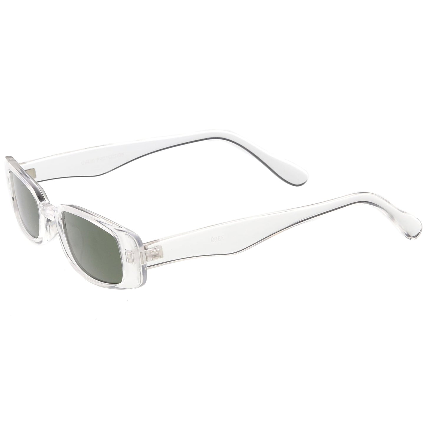 Retro 1990's Thin Rectangle Fashion Sunglasses C547