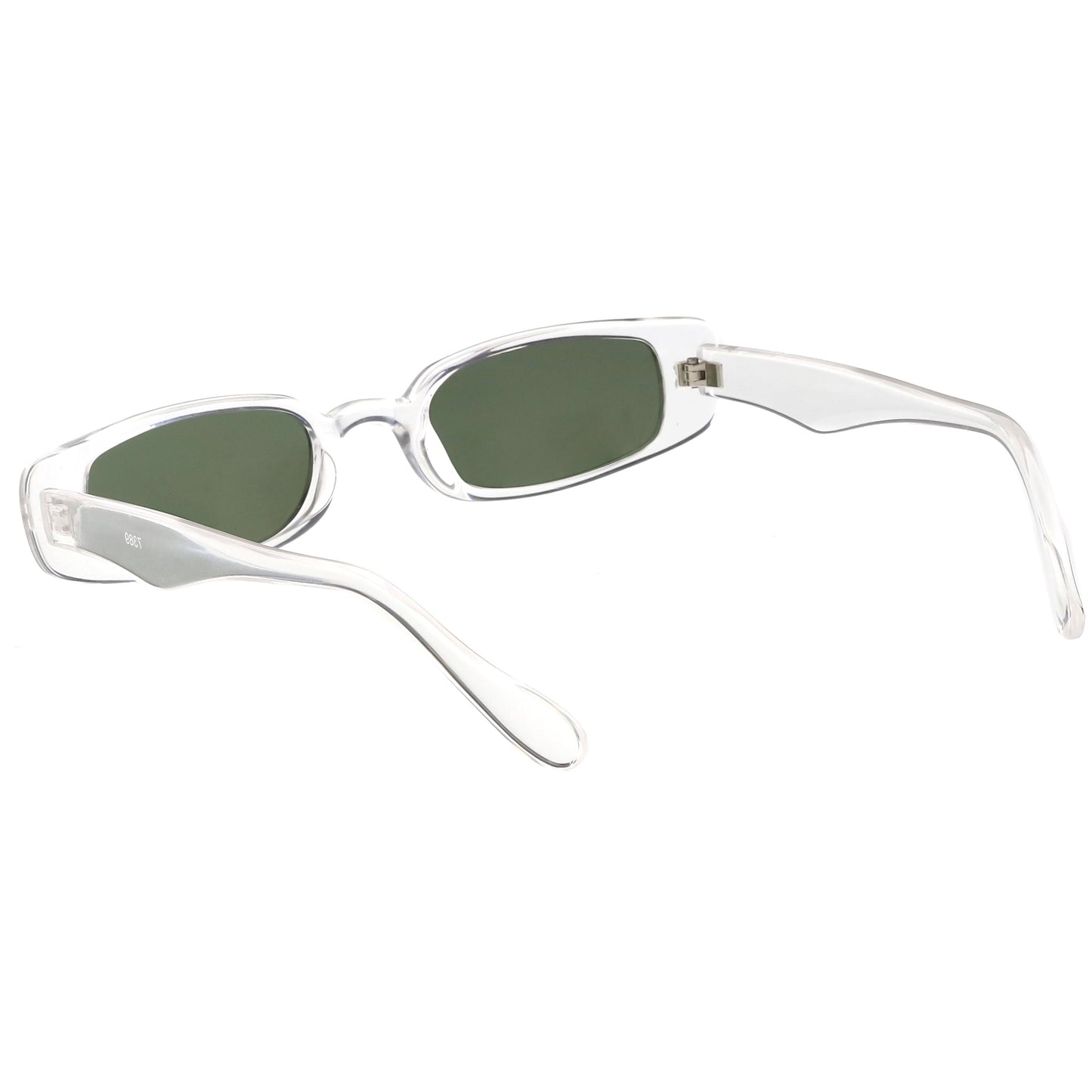 Retro 1990's Thin Rectangle Fashion Sunglasses C547