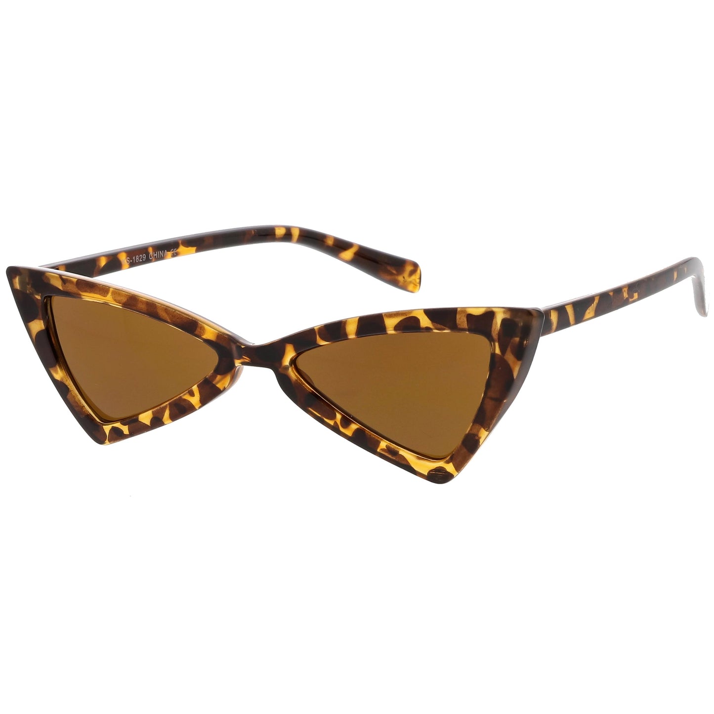 Women's Fashion Retro Triangle Cat Eye Sunglasses C570