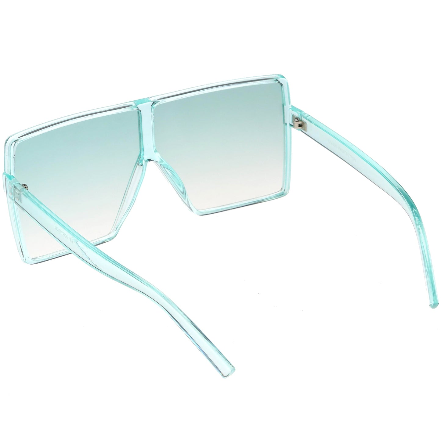 Women's Oversize Festival Color Tone Square Sunglasses C581