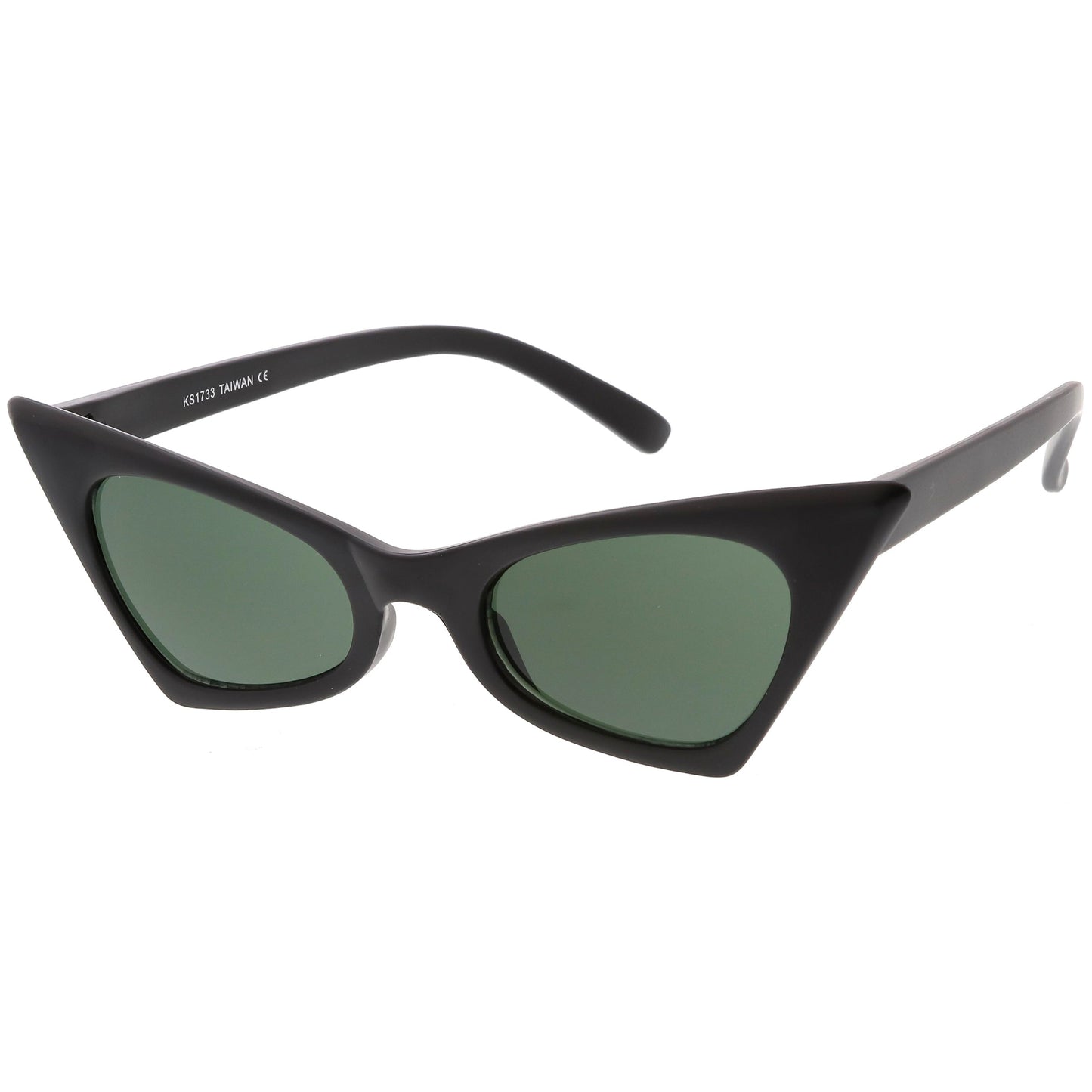 Women's Retro High Pointed Cat Eye Sunglasses C583