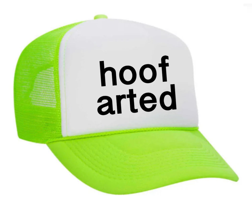 Hoof Arted Inappropriate Trucker Hat