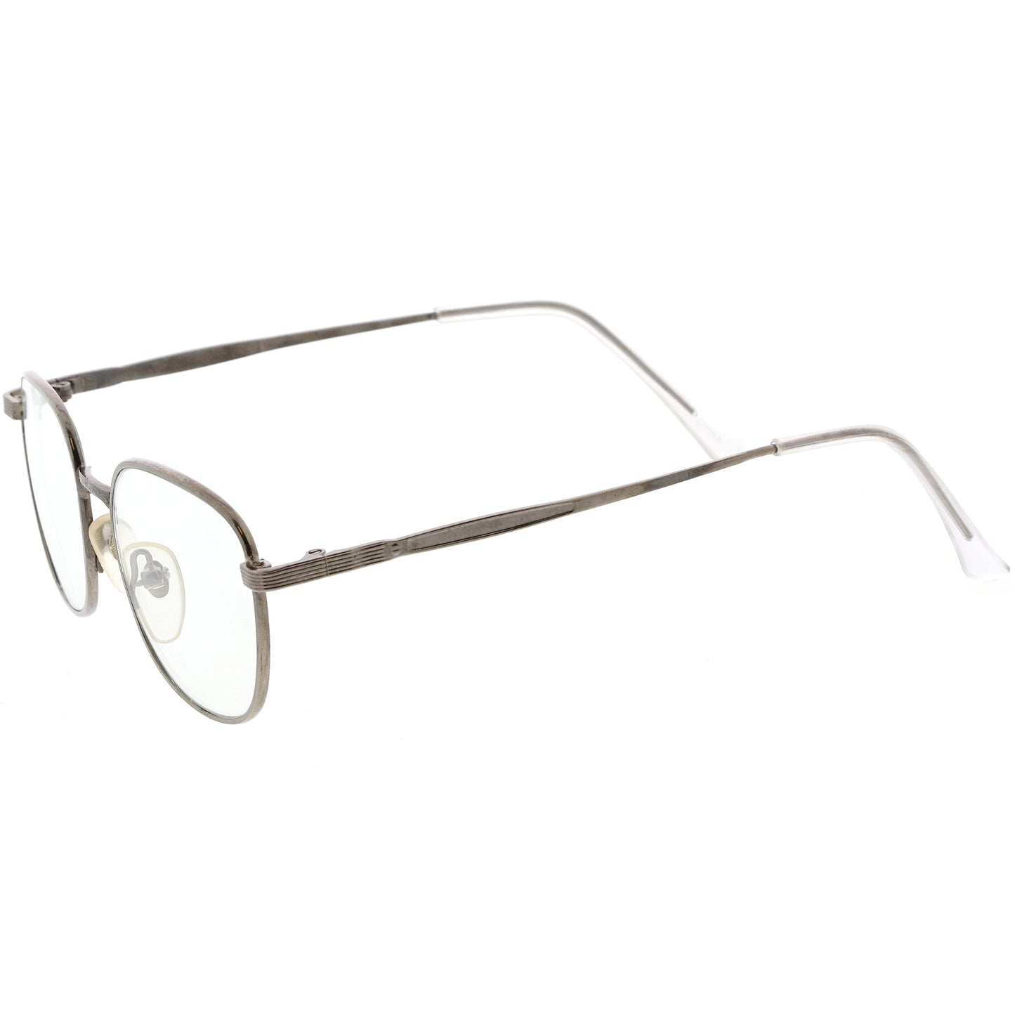 True Vintage Dapper Square Clear Lens Glasses C718