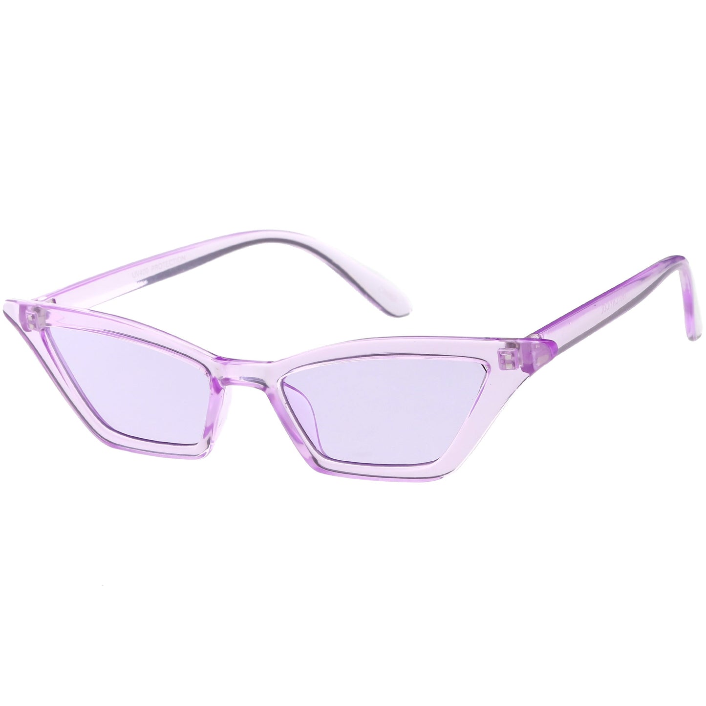 Women's Colorful Translucent Color Tone Lens Cat Eye Sunglasses C735