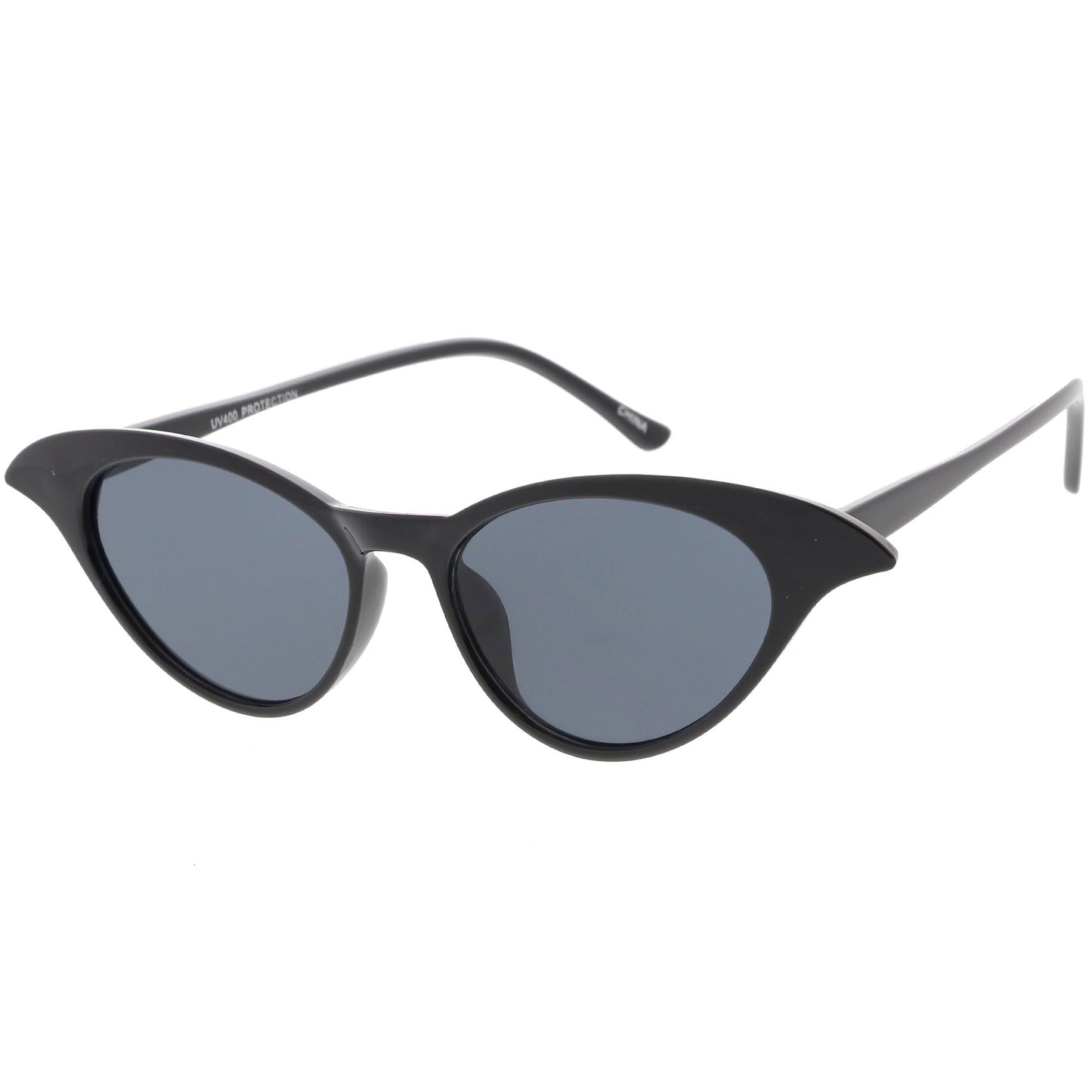 Women's Retro Low Pointed Cat Eye Sunglasses C737