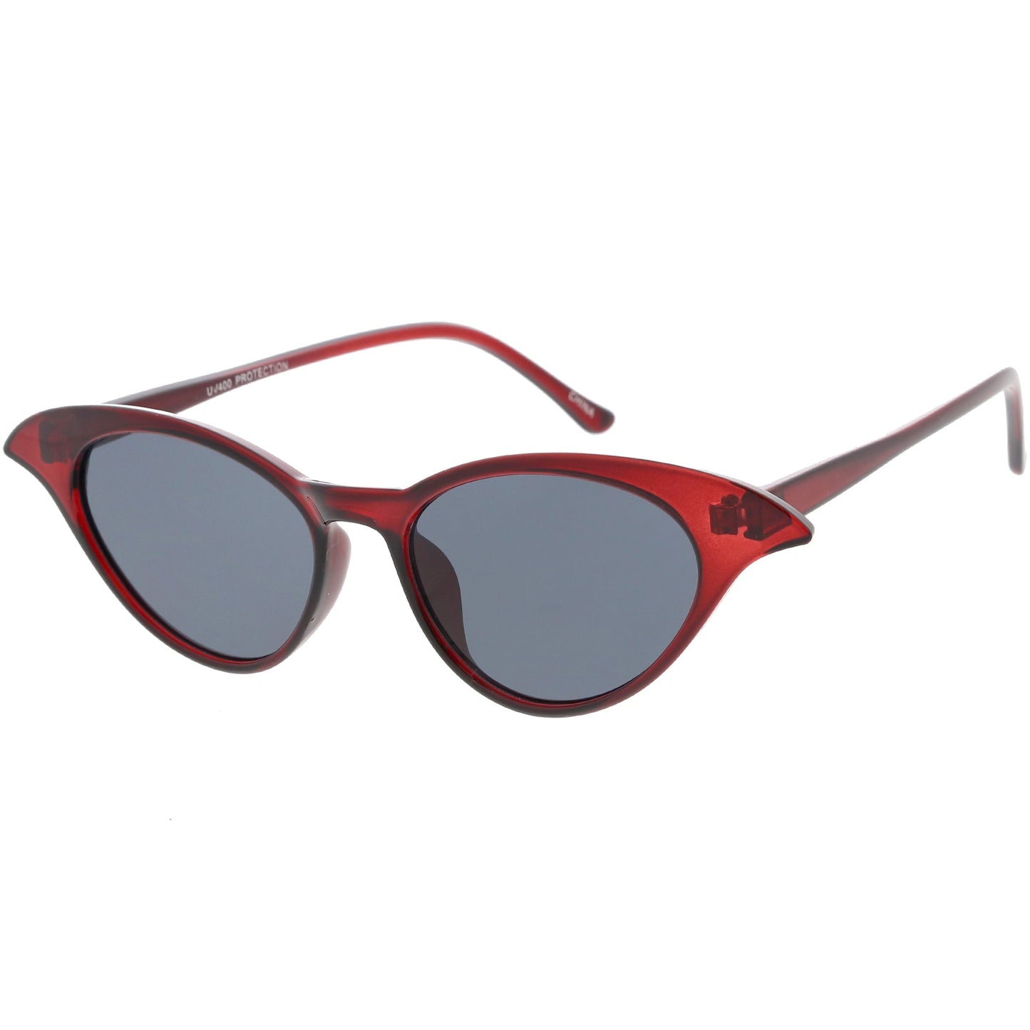 Women's Retro Low Pointed Cat Eye Sunglasses C737