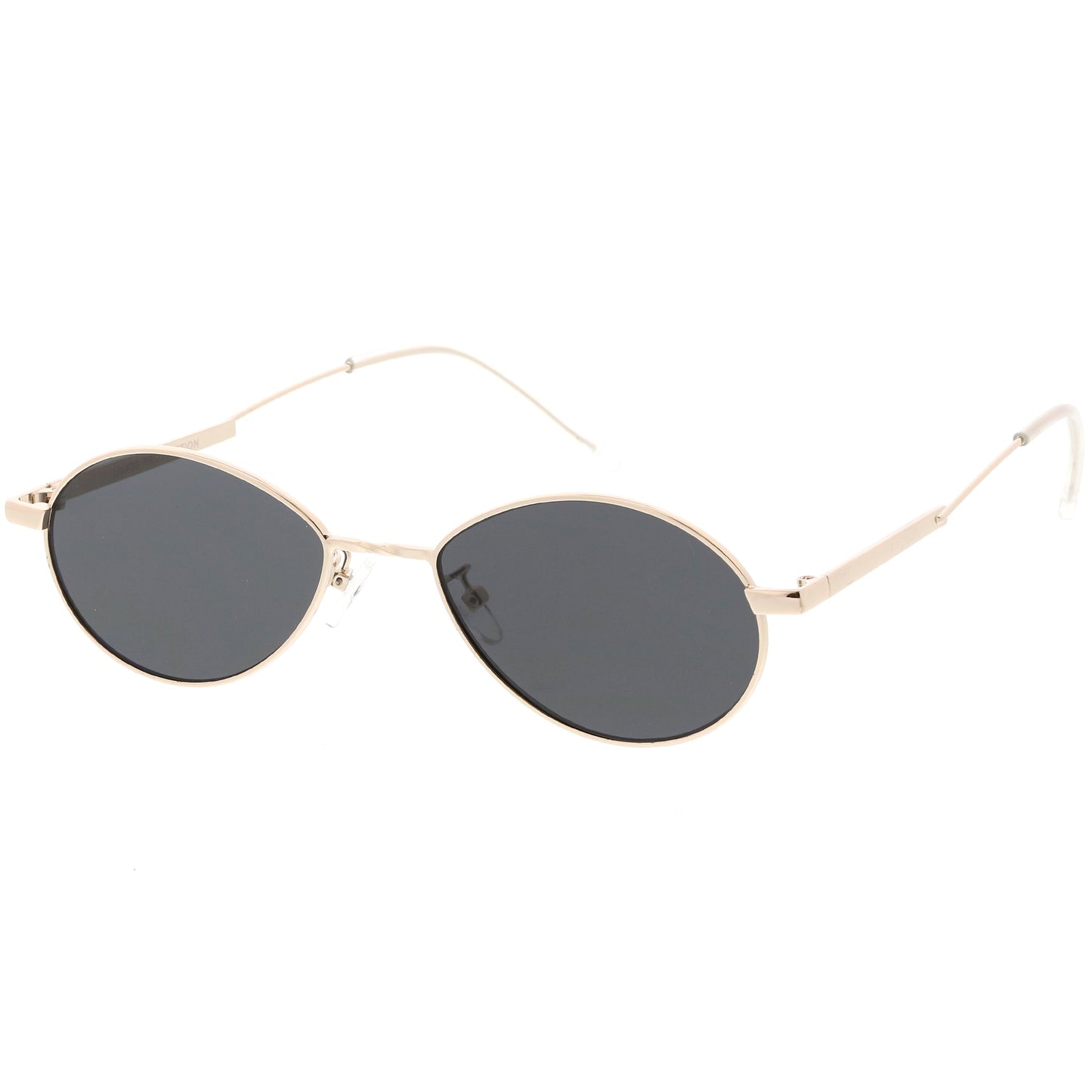 Classic Retro Unisex Metal Oval Dapper Sunglasses C741