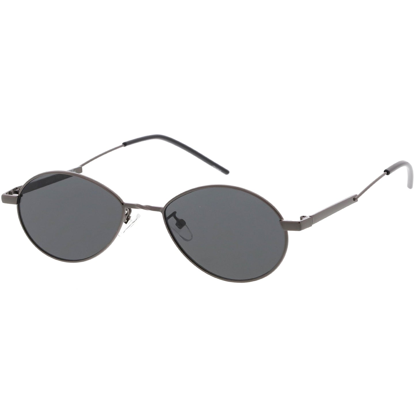 Classic Retro Unisex Metal Oval Dapper Sunglasses C741