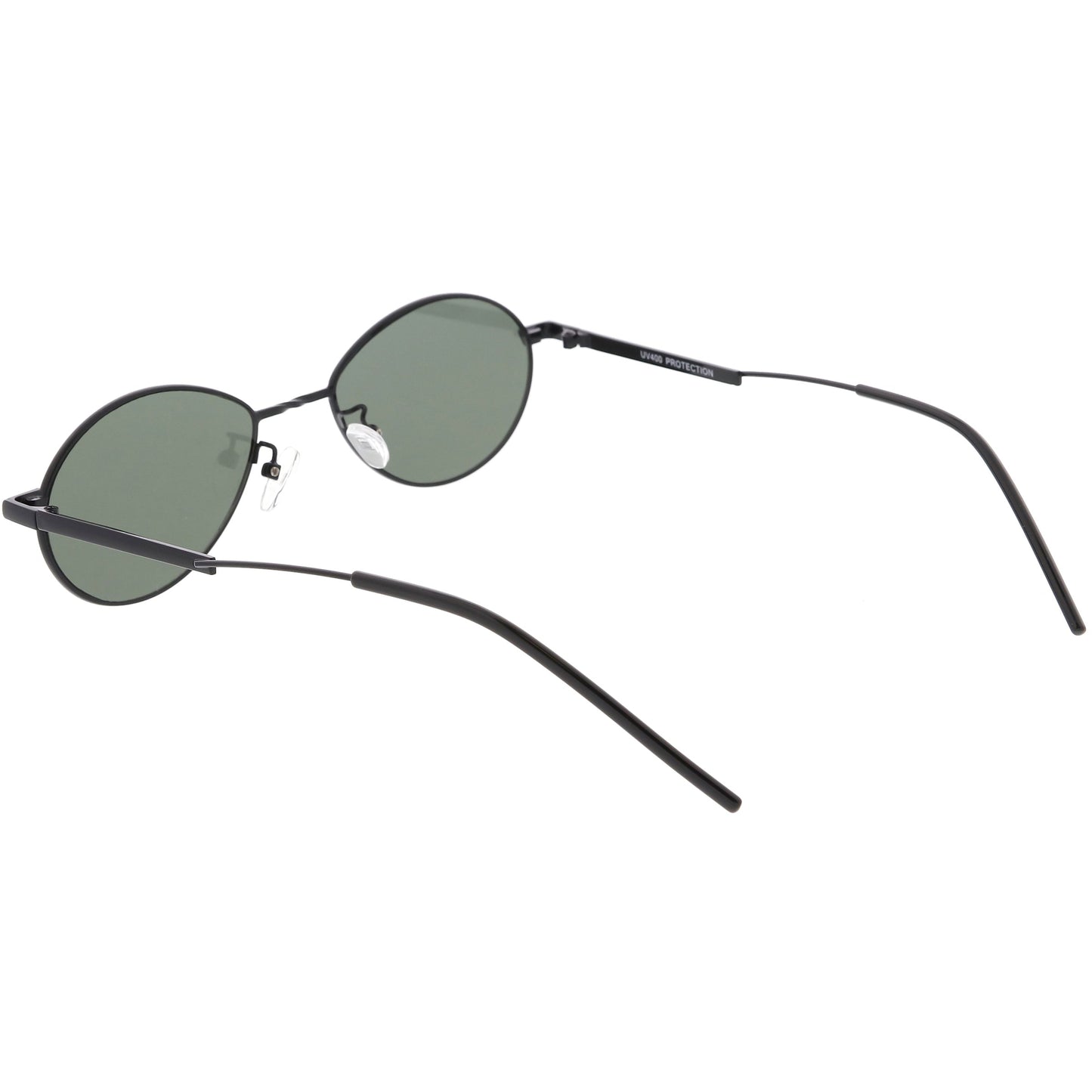 Classic Retro Unisex Metal Oval Dapper Sunglasses C741