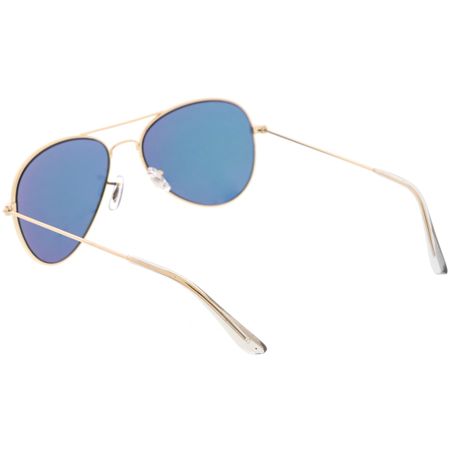 Classic Metal Colored Mirror Lens Aviator Sunglasses C775