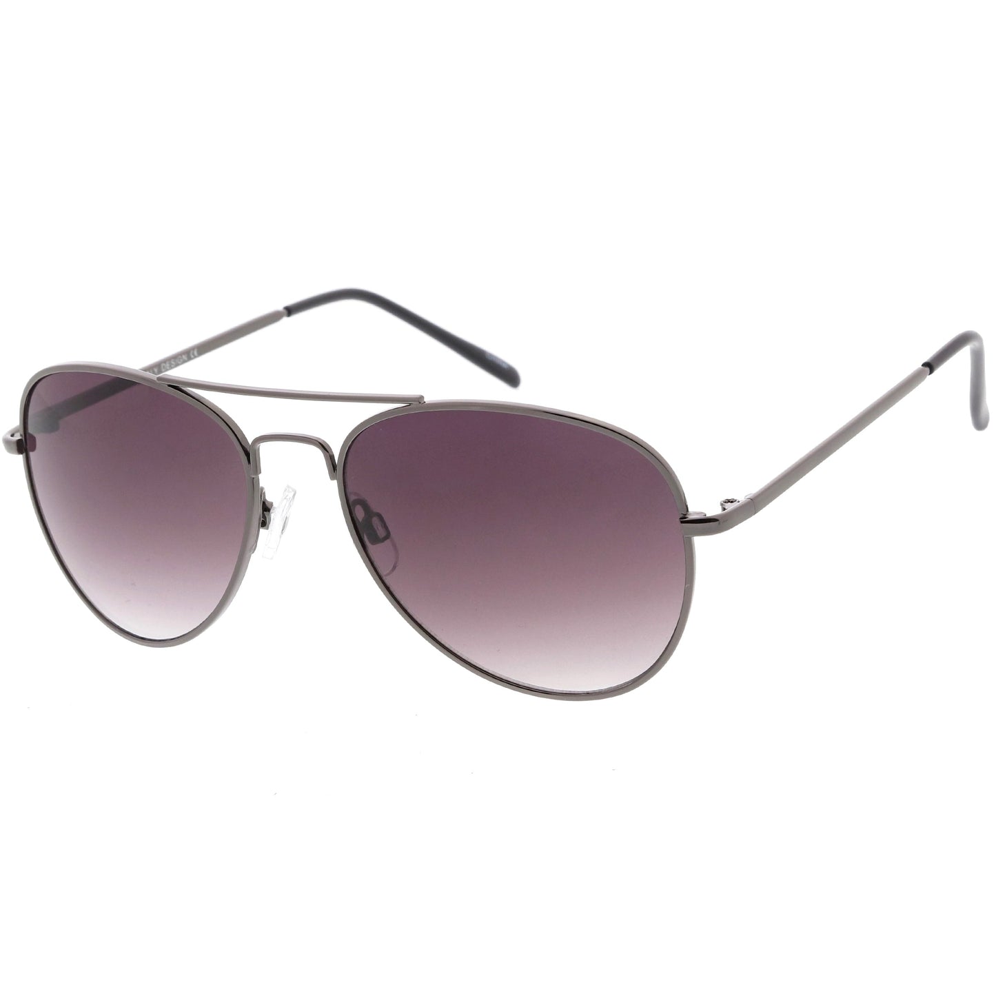 Small Classic Metal Gradient lens Aviator Sunglasses C782