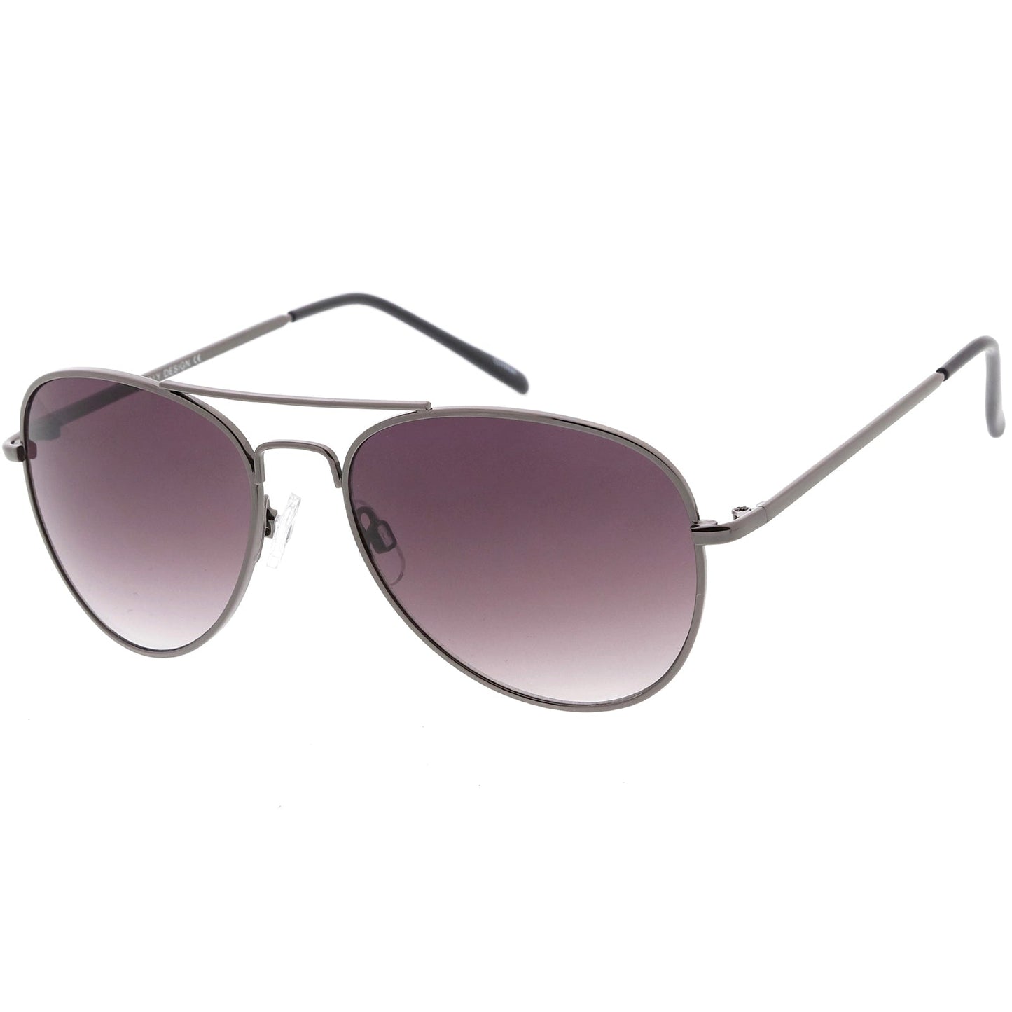 Medium Classic Retro Metal Frame Aviator Sunglasses 53mm 1372