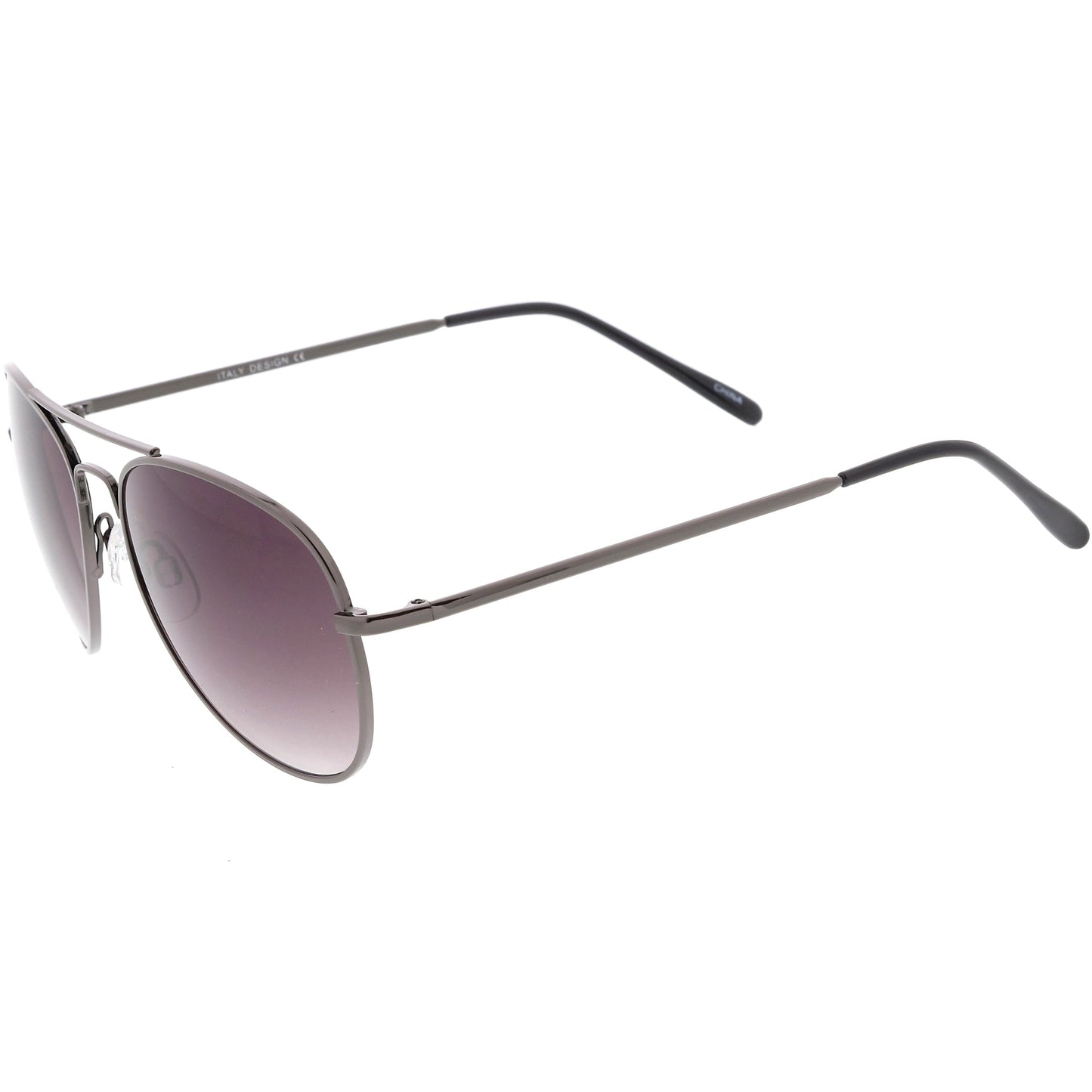 Small Classic Metal Gradient lens Aviator Sunglasses C782