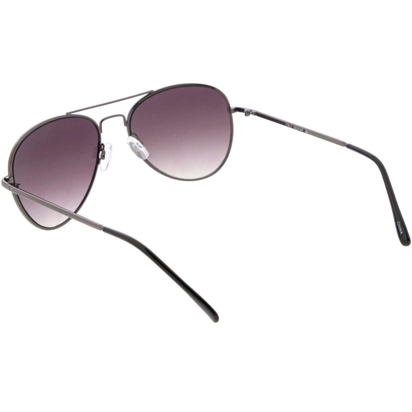 Small Classic Metal Gradient lens Aviator Sunglasses C782