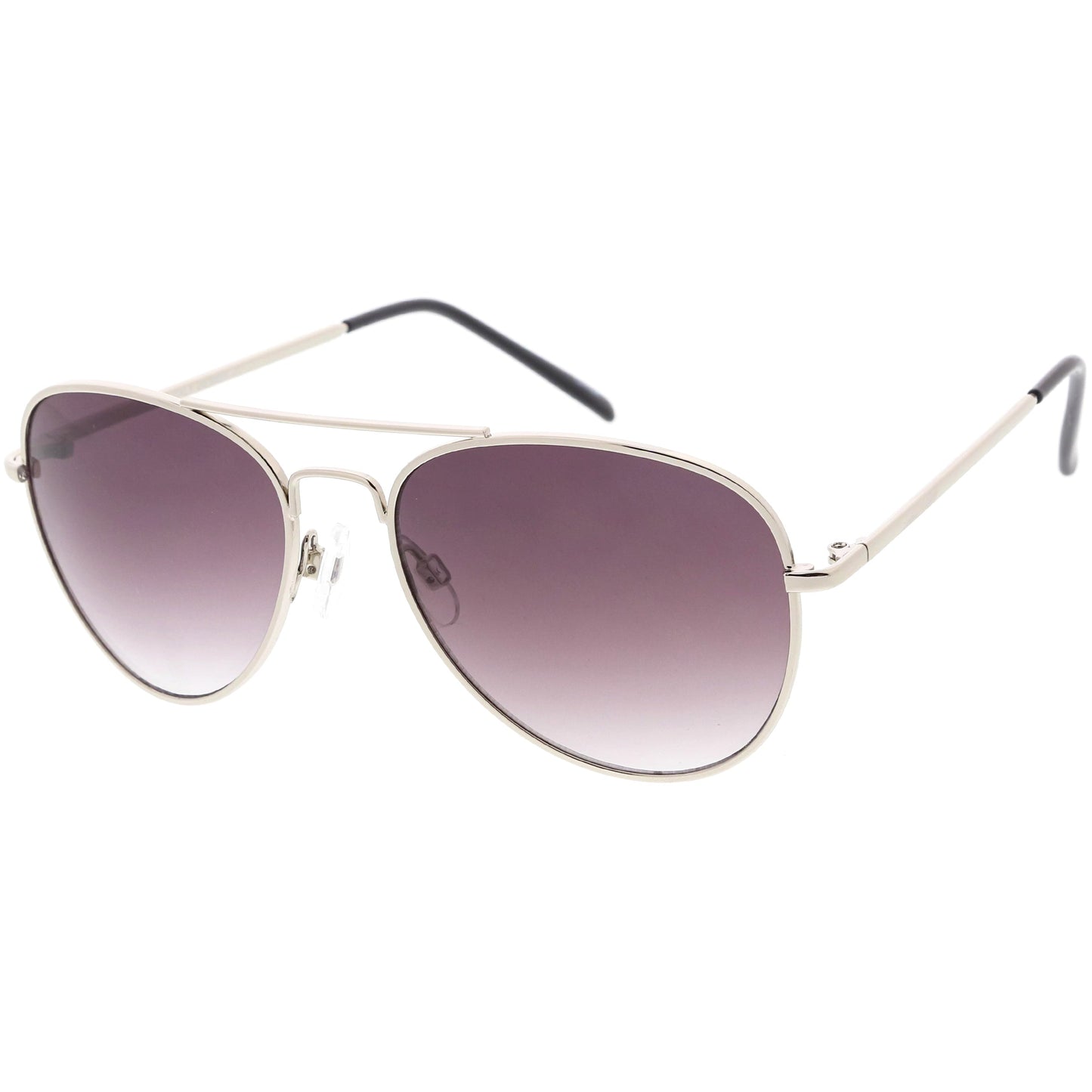 Small Classic Metal Gradient lens Aviator Sunglasses C782