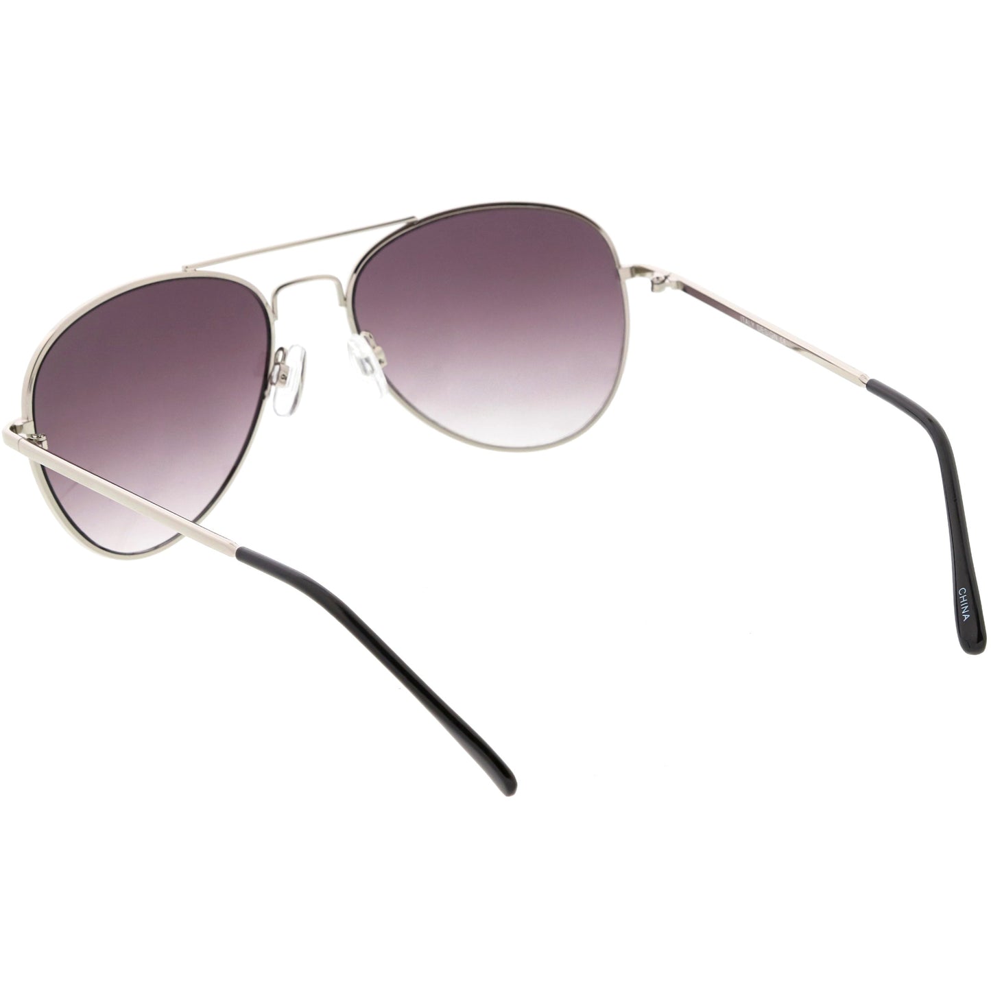 Small Classic Metal Gradient lens Aviator Sunglasses C782