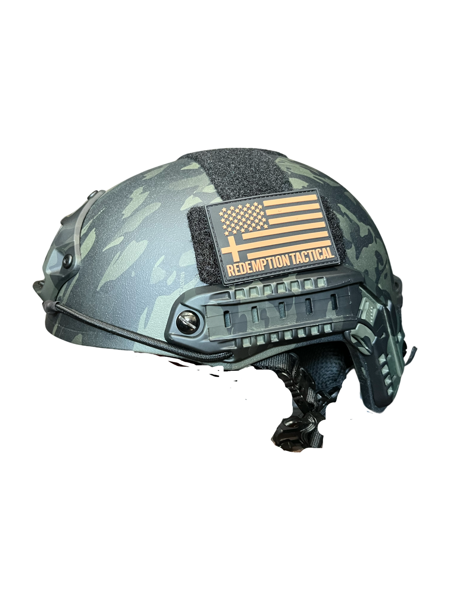 RT2 Ballistic High Cut Helmet: Tested to LEVEL IIIA (Included Arc Rails, Padding, Straps)E617