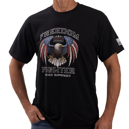 Freedom Fighter Graphic Tee-black