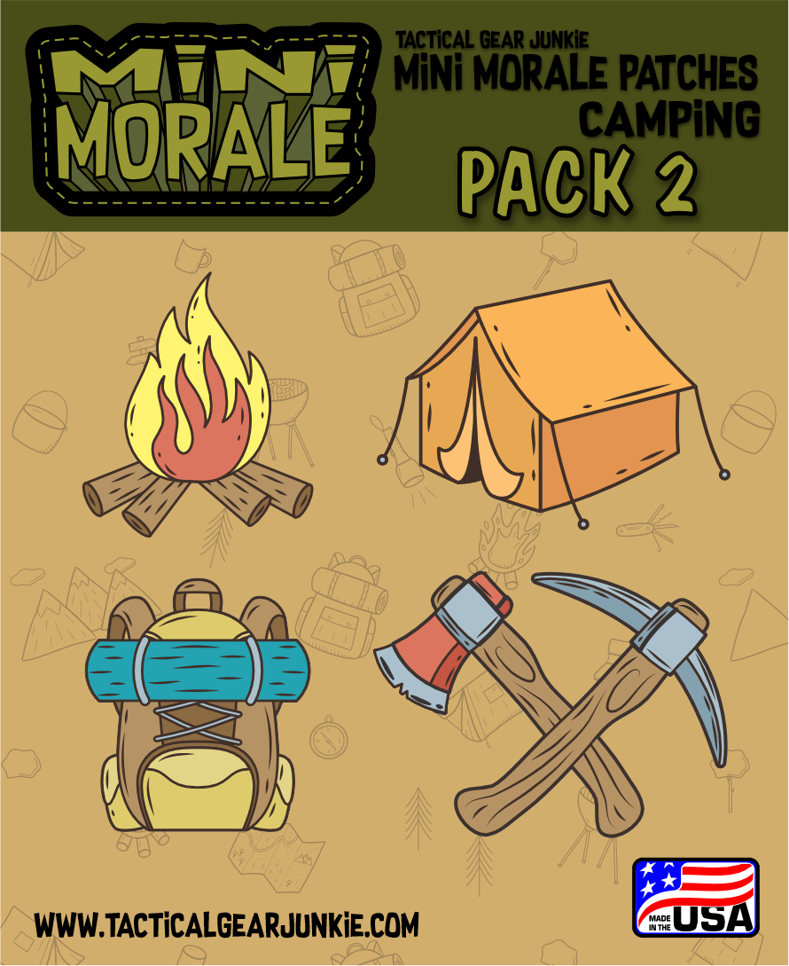 Mini Morale - Backcountry Adventurer's - Camping Patch  Pack 2