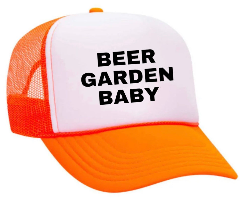 Beer Garden Baby Trucker Hat