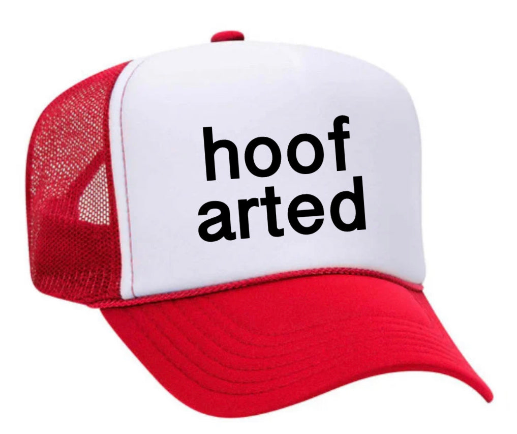 Hoof Arted Inappropriate Trucker Hat