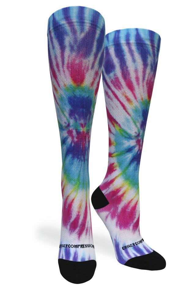 Tie Dye Rainbow - (Standard & Extra Wide)