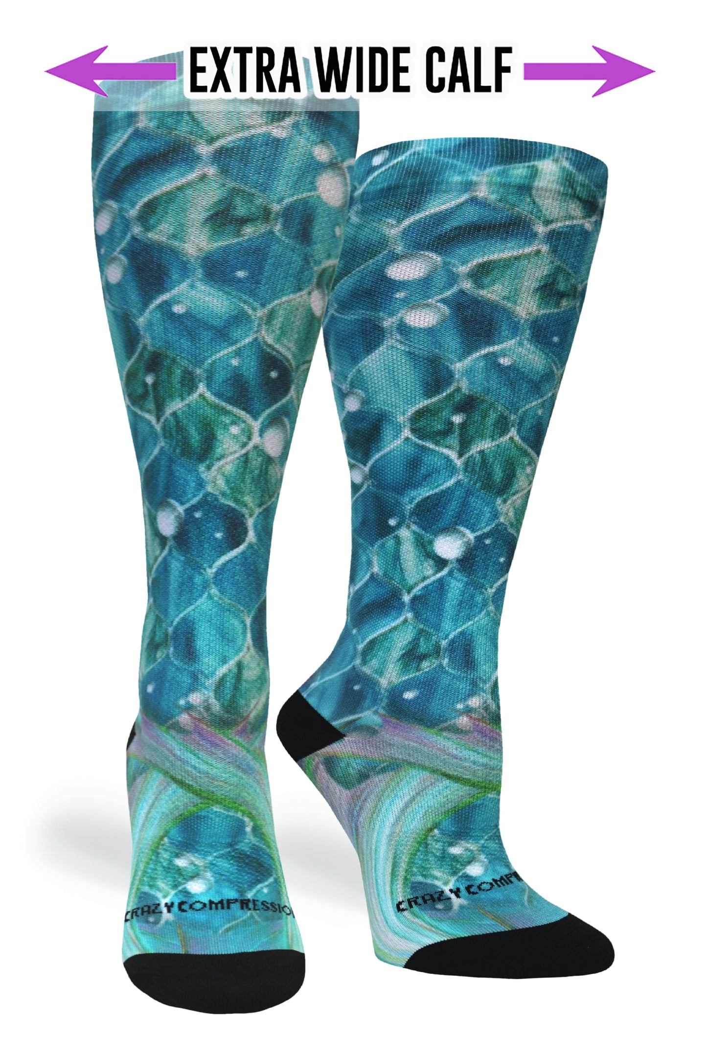 Mermaid Mosaic - (Standard & Extra Wide)