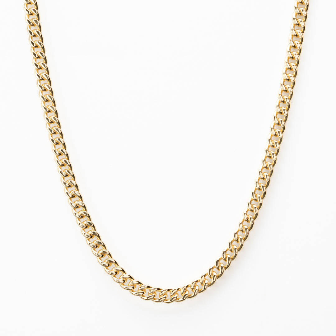 Luxury 14kt Gold Cuban Chain - 5mm