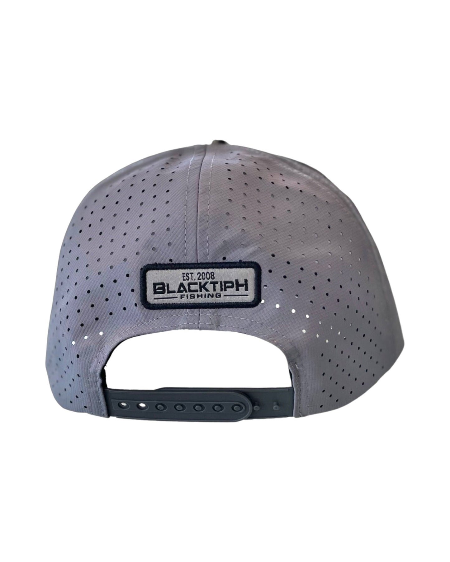 BlacktipH PVC Grey Performance Snapback Hat