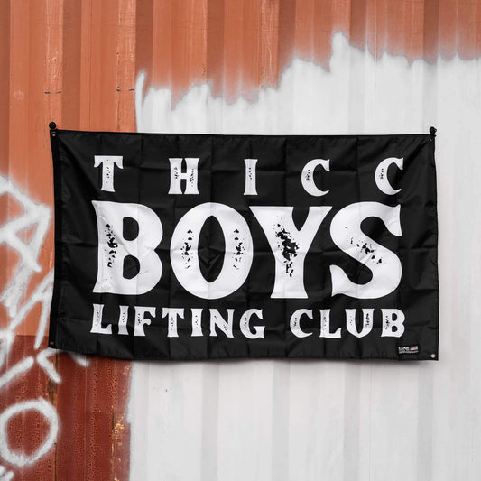 Thicc Boys Lifting Club 3' x 5' Wall Flag