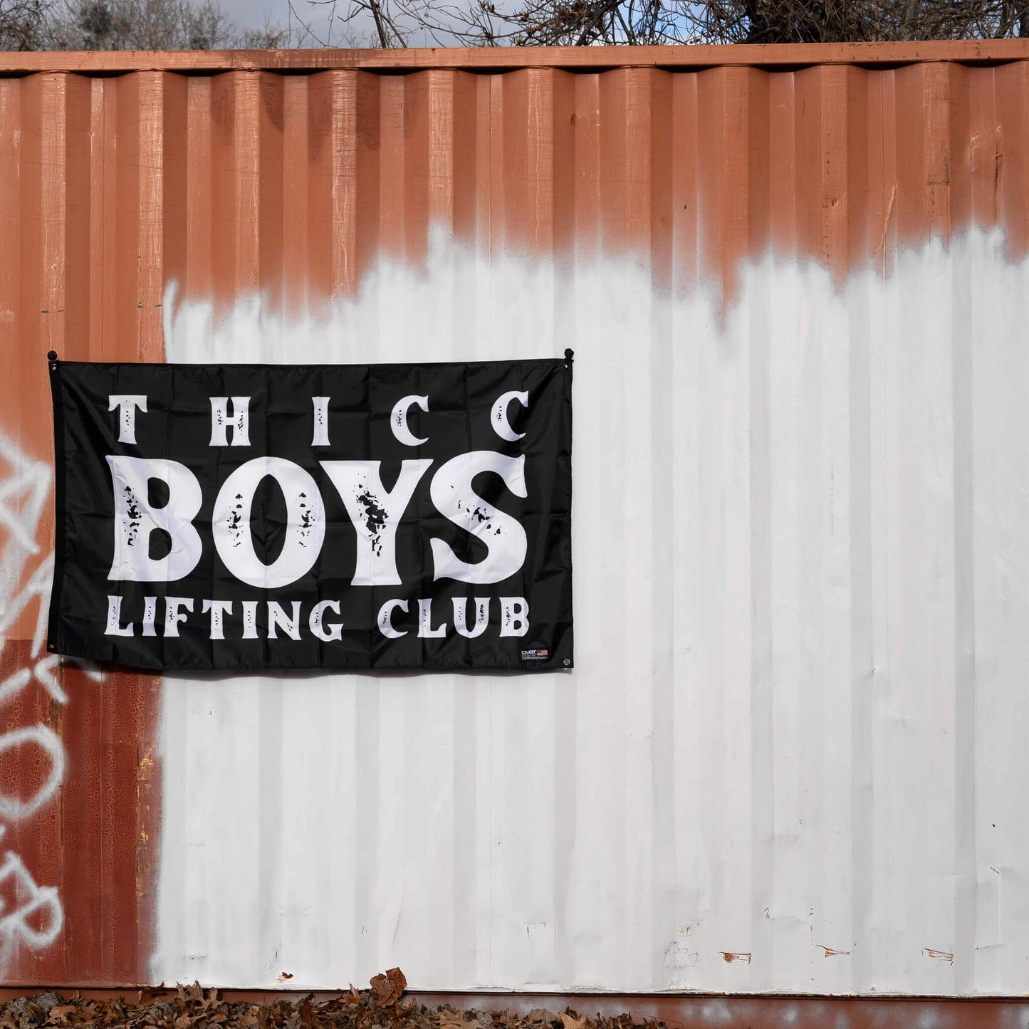 Thicc Boys Lifting Club 3' x 5' Wall Flag