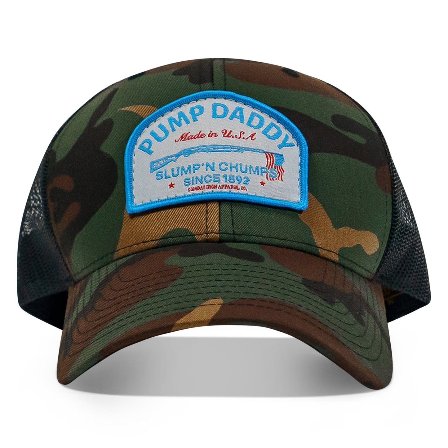 Pump Daddy Slump'n Chumps USA Patch SnapBack