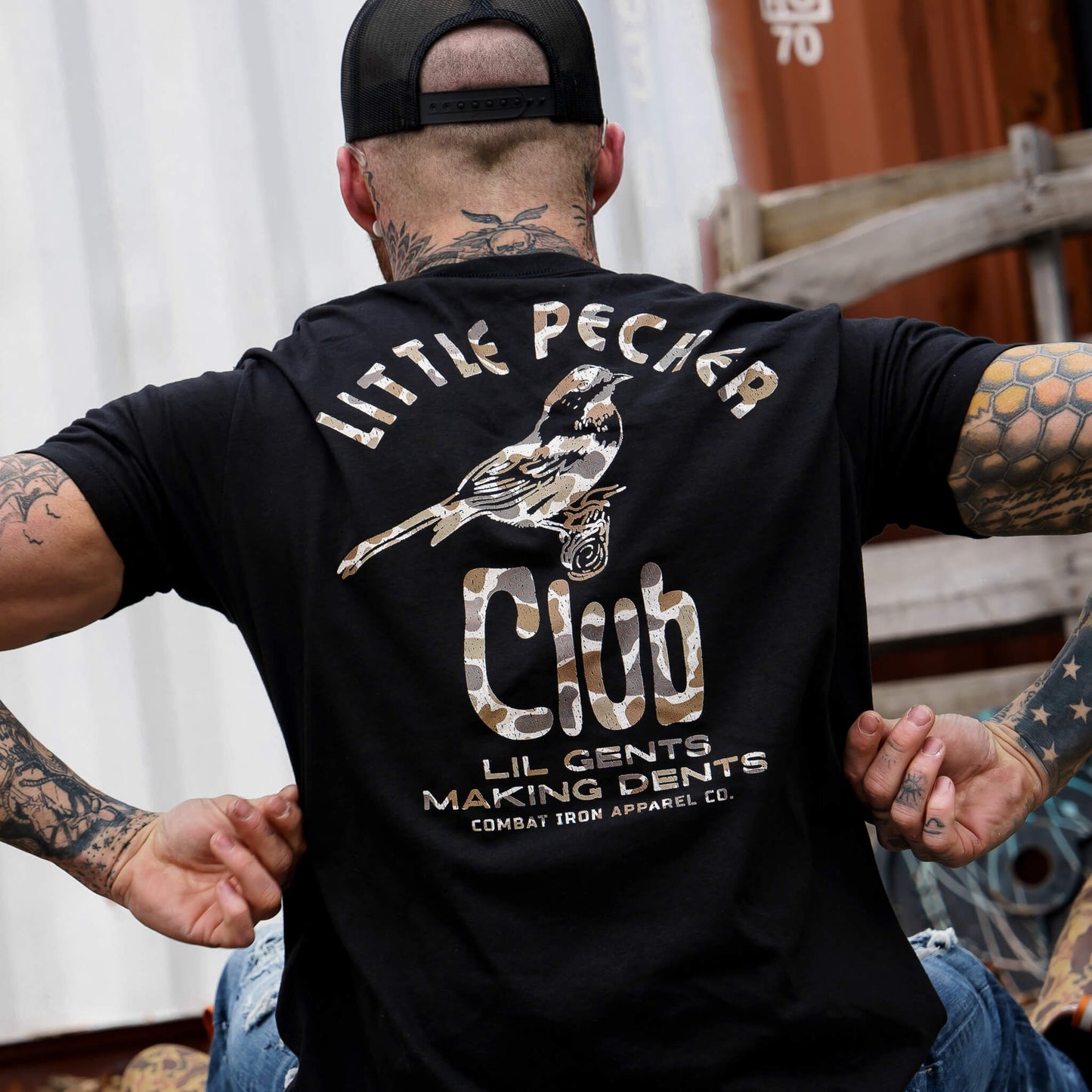 LITTLE PECKER CLUB MEN'S T-SHIRT